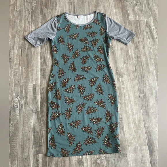 long sleeve brown mini dress Brown Polka Dot Long Sleeve Yuki Jersey Mini Dress main image 1